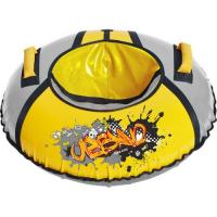 Тюбинг игрушка ТБ1КР-70/ГФ2 желтый/серебро граффити Nika