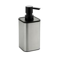 Дозатор ж/мыла нерж.ст.+ черн.пласт. 22074 САНАКС
