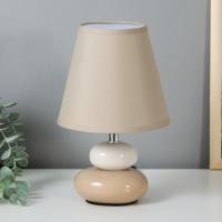 Лампа настол. 16878/1GR Серый 40w E14 16*16*25