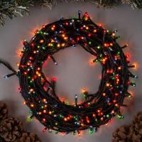 Гирянда Нить 15м, IP20,400LED, 8реж.,мульти