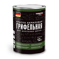 Краска грифельная д/школ.досок Черная 1л Farbitex Profi