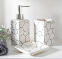 Набор акс. д/ванной керам. "Жираф",  3 предмета