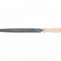 Напильник, 250 мм, плоский, деревянная ручка СИБРТЕХ