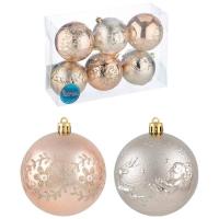 Набор шаров 8см 6шт 106338 SYQB2-0123003