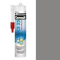 Затирка силиконовая Серая СS25 Ceresit