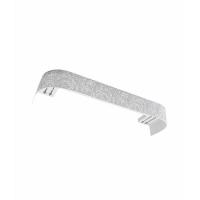 Карниз "Глэдис" с поворотами 3м Белое серебро 2р