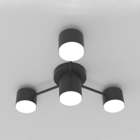 Люстра CL-Black Dot-R001-GX53*4 BK