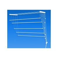 Сушилка для белья ЛИАНА 1, 4 м белая (5 веревок) потолочная