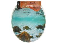 Сиденье для унитаза мягкое В-14 SweetSun Comfort Fotoprint