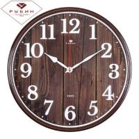 Часы 2940-002 Корич. "Эко" 29*29*4,5 Рубин