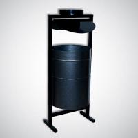 Урна круглая с пепельницей, крышей г.Миасс