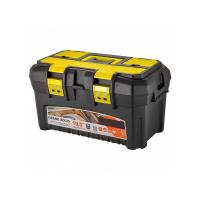 Ящик д/инструм. Saturn 19,5 490*290*270 с орг. и вставкой черный 4022