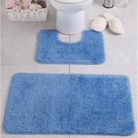 Коврик для в/к из 2 шт. 50*80 163 голубой AQUA Prime Be Maks 