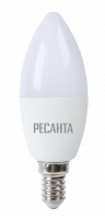 Лампа светодиодная свеча 7Вт белый  Е14 Ресанта 76/1/7