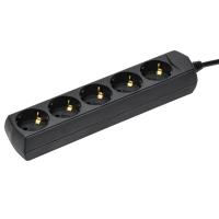 Удлин-ль У05 5*5м с/з 3*1мм2 10А черный Generica