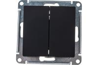 Выкл. 2кл Карбон 10АХ ATLASDESIGN