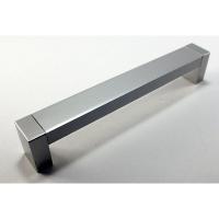 Ручка мебельная С18 (128) мет+мет (пластик) шуруп