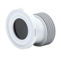 Манжета унитазная жесткая эксцентрическая  20мм W0220 Анипласт