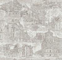 Обои Переулок 6249-2 дуплекс с перл. жемчужный 0,53*10 МОФ