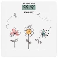 Весы напол. SC-BS33E025 Цветы Графика 