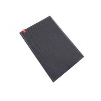 Коврик придверный Кольчуга 45*75 black+grеy ZALEL KD103 