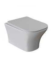 Унитаз подвесной безобод. WAVE CITY сид. дюропласт, м/л