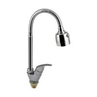 Смеситель Моно 6508 выс.гибкий излив хром Brimix