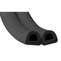 Уплотнитель D50 черный 21*15мм самокл. 1-ый