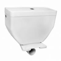 Бачок пласт., уст. на унитаз (тип 3) в компл. с арм. кнопка, с полкой