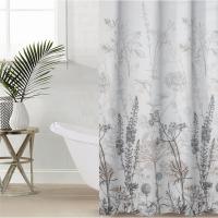 Штора д/ ванн "Силуэт" 180х180см, с люверсами EVA