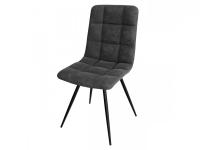Стул Чили (велюр Графит+черная опора)