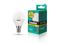 Лампа G45 LED 5/830/E14 (5Вт 220В) Camelion Basic  power 