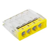 Клемма (с пастой) 4отв. 0,5-2,5мм2 EKF 2273-244