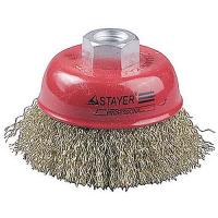 Щетка д/УШМ, чашечная, М14, 100мм, ст. витая проволока 