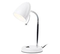 Лампа настольная 116-Е27-40W белый ЭРА 