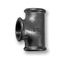 Тройник 1 г/г/г черн 25- 21/7