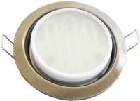 Светильник GX53 H4 220V (черненая бронза) 38*106  Ecola