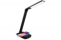 Светильник настольный Camelion KD-825 черный Led, беспр. 16Вт 230В 380лм, 4500К, рег.яркости