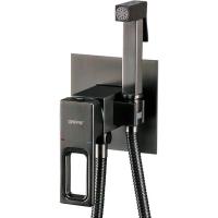 Смеситель с гигиен. душем G7217-9 GAPPO оружейная сталь