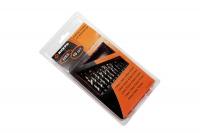 Набор сверл по мет.,1-10мм,HSS,19шт