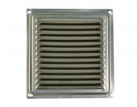 Решетка вентиляционная 100*100  (хром) "Домарт"
