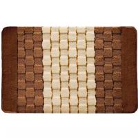 Коврик для в/к BANYOLIN SILVER 60*100 коричневый