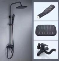 Душевая система SANTREK AQUA-1210 "Prestige" d-35 черная