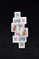 Часы фоторамка М1213A black color 340*735