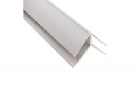 Молдинг угол наруж. белый 3м АЛЬТА-ПРОФИЛЬ