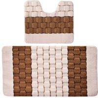 Коврик для в/к BANYOLIN SILVER из 2-шт.50*80 кремовый