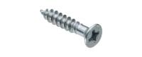 Шуруп с потайной головкой оцинк. 4*20