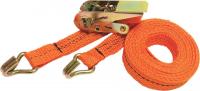 Ремень для крепления  груза (38мм х 8м, 1500кг храповый механизм, лента .