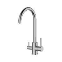 Смеситель д/кухни с вых. д/питьевой воды Булат 511522 нерж.ст. АНТЕЙ