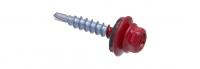 Саморез кровельный RAL 3003 5,5*19 красный рубин